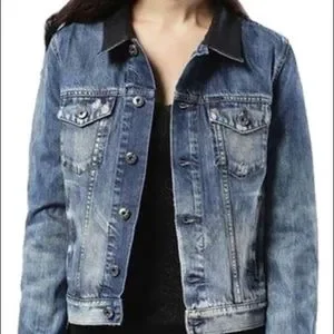 ジャケット・アウター diesel leather collar denim jacket Y2K Diesel | Jackets & Coats | Denim Distressed Diesel Jacket